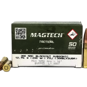 MAGTECH 300 AAC BLACKOUT AMMUNITION TACTICAL SUBSONIC FOR SALE